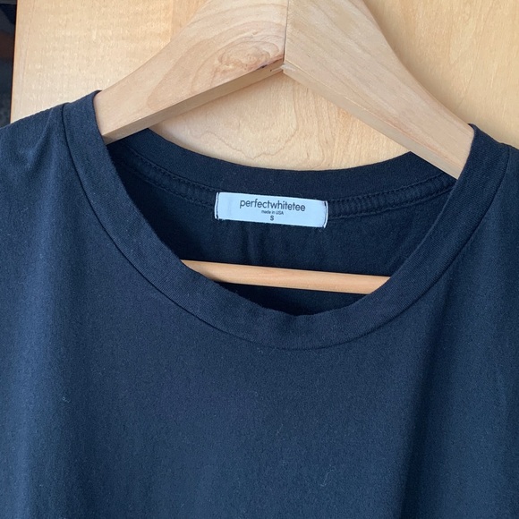 Perfectwhitetee Black Short Sleeve Harley T-Shirt - Picture 5 of 7